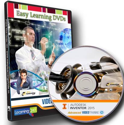 Easy Learning Advanced Autodesk Inventor 2015 Video TrainingDVD