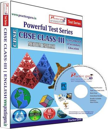 Practice guru Class 3 - Maths, EVS & English Combo Test Series
