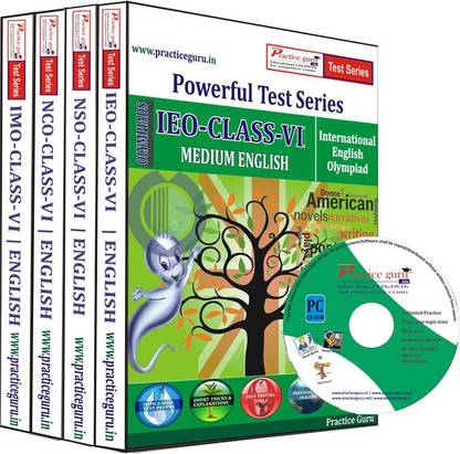 Practice guru Class 6 - Combo Pack (IMO / NSO / IEO / NCO) Test Series