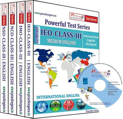 Practice guru Class 3 - Combo Pack (IMO / NSO / IEO / NCO) Test Series