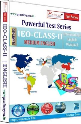 Practice guru Powerful Test Series - IEO Medium English (Class - 2)