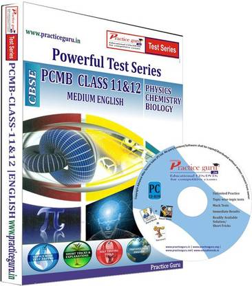 Practice guru PCMB Combo Pack Class 11 & 12 Test Series