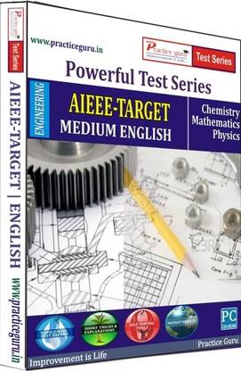 Practice guru Powerful Test Series AIEEE - Target Medium English