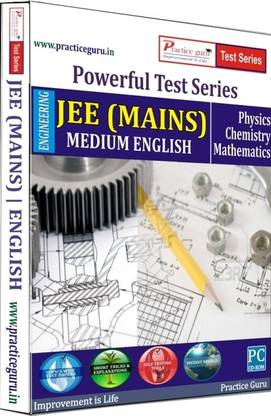 Practice guru Powerful Test Series JEE (Mains) Medium English
