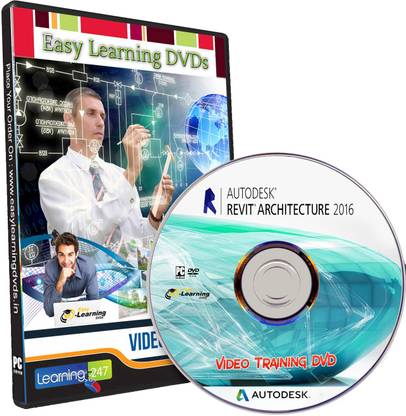 Easy Learning Revit Architecture 2016 Biginner Level Video Training Tutorial DVD