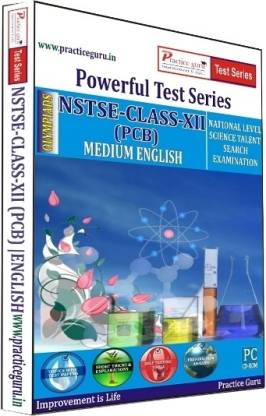 Practice guru Powerful Test Series NSTSE PCB Medium English (Class - 12)