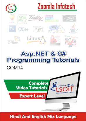 Lsoit ASP.NET Programming+ C SHARP PROGRAMMING (C#) Video Tutorials in hindi , Total 344 Lecturess and Total Duration 42 Hours