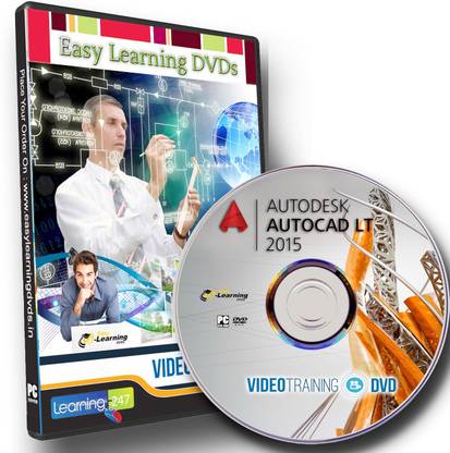 Easy Learning Autodesk AutoCAD LT 2015 Video Training Tutorial DVD
