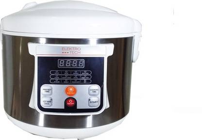 Electro Tech ET750AC Electric Rice Cooker with Steaming Feature