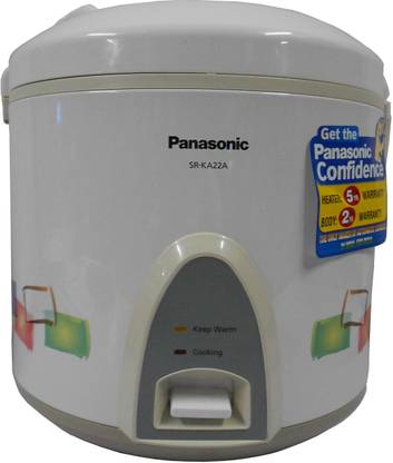 Panasonic SR KA 22 A Electric Rice Cooker with Steaming Feature