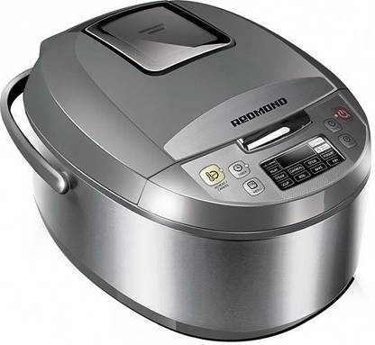 REDMOND RMC-M4500E gray, Digital smart multicooker Slow Cooker, Deep Fryer, Food Steamer, Rice Cooker