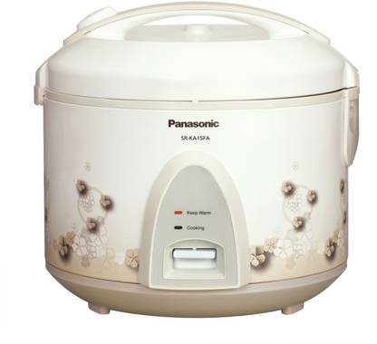 Panasonic SR KA 15 FA Electric Rice Cooker with Steaming Feature
