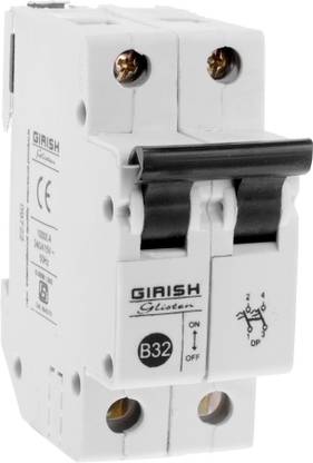 GIRISH Glisten 32 Amp DP MCB