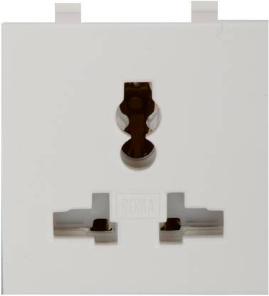 ANCHOR Roma Combi Socket 22070 6 A Three Pin Socket