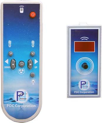 PDC Wireless Remote Control 4-channel Modular ON/OFF Switch( 3 Lights and 1 Fan Control System) 10 A One Way Electrical Switch