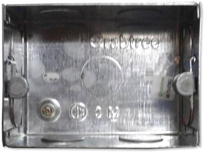 Crabtree Athena 3 Module Metal Box (G I) Wall Plate