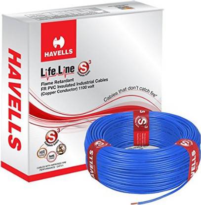 HAVELLS PVC 2.5 sq/mm Blue 90 m Wire