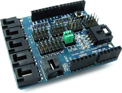 Robomart Sensor Shield Module For Arduino Due And Uno V4 Electronic Components Electronic Hobby Kit