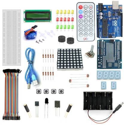 Robomart Arduino Uno R3 Servo Motor Starter Kit With Basic Arduino Projects Educational Electronic Hobby Kit