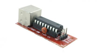 Robomart PC Keyboard Decoder - Serial Out Educational Electronic Hobby Kit