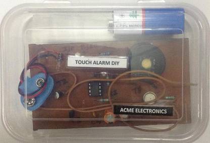Acme Electronics Door Knob Touch Alarm System - DIY Assembled Kit Electronics Project Security Circuit and Motion Detector Electronic Hobby Kit