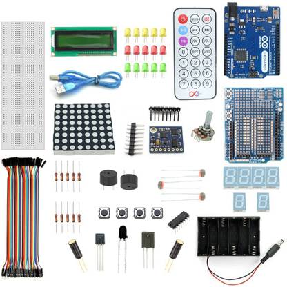 Robomart Leonardo R3 BMP085 Sensors Starter Kit With Basic Arduino Projects Educational Electronic Hobby Kit