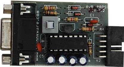 Thinnk Ware AVR SERIAL PROGRAMMER (WITH RS232 COMMUNICATION) Micro Controller Board Electronic Hobby Kit