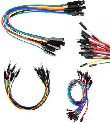 SunRobotics Mix Jumper Wires 1 pin Male Female 30 Pcs Pack Interconnect Electronic Hobby Kit