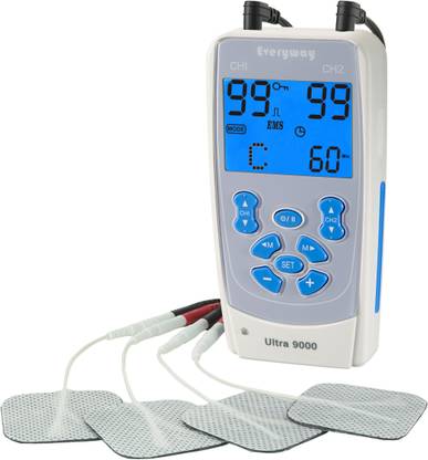 Everyway Ultra 9000 5in1 Multi Function Combo Stimulator TENS/ EMS/ IF/ Pelvic stimulator/ Facial Stimulator Electrotherapy Device