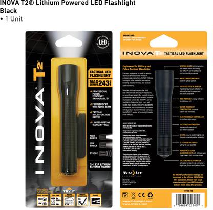 INOVA T2 -Lithium Powered Tactical Torch