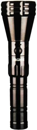 Mr.Light & Mr.Plus Rechargeable 1600 Meters 300 Lumens with 350 Mins Backup (T2) Torch