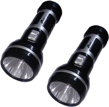 TUSCan Set of 2Pcs Super Bright Rechargeable LED Torch