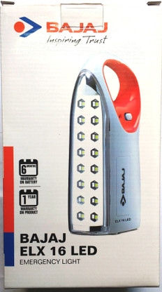 BAJAJ ELX 16 Lantern Emergency Light