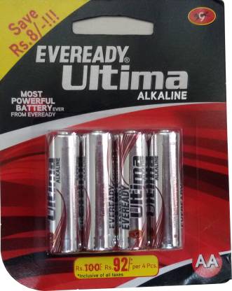 EVEREADY 2115 Ultima Alkaline AA BP4 Lantern Emergency Light