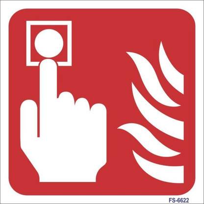 SignageShop Manual Call Point Emergency Sign