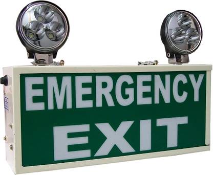 FINE Emergency Exit Emergency Sign