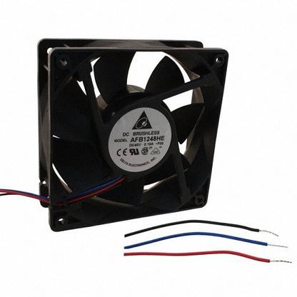 DELTA DC Fan Speed Sensor and PWM control - AFB1248VHE-TP18 120 mm Exhaust Fan