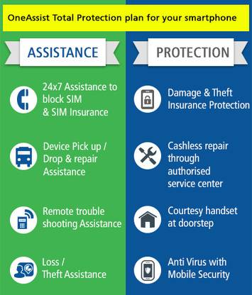 One Assist Mobile 1 Year Theft Protection, Accidental & Liquid Damage Protection