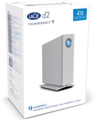 LaCie 4 TB Wired External Hard Disk Drive (HDD)