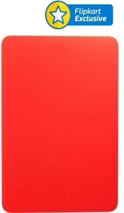 TOSHIBA Canvio Alumy 2 TB Wired External Hard Disk Drive (HDD)