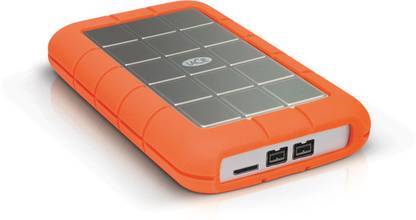 LaCie Rugged Triple USB 3.0 500 GB External Hard Disk Drive (HDD)