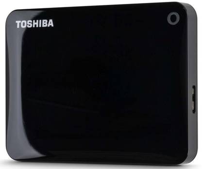 TOSHIBA 1 TB Wired External Hard Disk Drive (HDD)