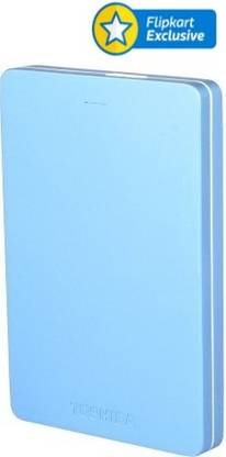 TOSHIBA Canvio Alumy 2 TB Wired External Hard Disk Drive (HDD)
