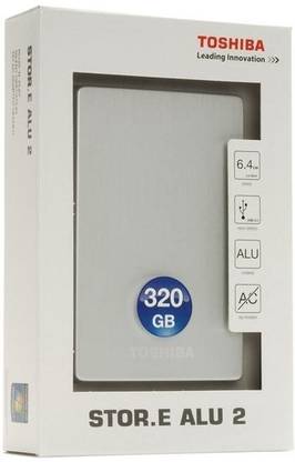 TOSHIBA ALU 2 320 GB External Hard Disk Drive (HDD)