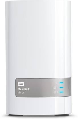 WD My Cloud Mirror 4 TB Wired External Hard Disk Drive (HDD)