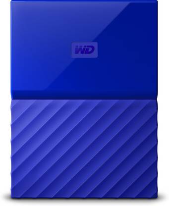 WD My Passport 1 TB Wired External Hard Disk Drive (HDD)