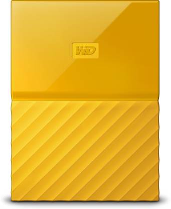 WD My Passport 1 TB Wired External Hard Disk Drive (HDD)