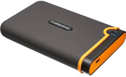Transcend StoreJet Rugged 25M2 Series 500 GB External Hard Disk Drive (HDD)