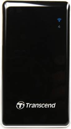 Transcend StoreJet Cloud Wireless SSD 64 GB External Solid State Drive (SSD)