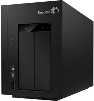 Seagate Business Storage STCT300 NAS (2 Bay) Box 20 TB Wired External Hard Disk Drive (HDD)